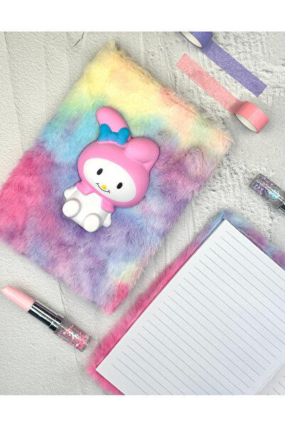 ZeCo Collection Plush My Moledi Patterned Pink Diary / Scrapbook