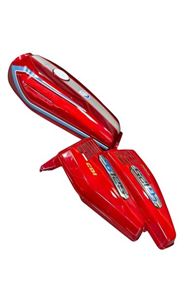 monero CG KESİK DEPO YAN KAPAK SETİ KIRMIZI