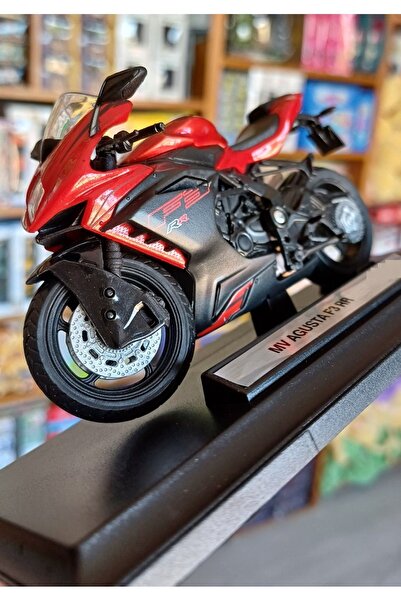 OYUNCAKSAHİLİ Motorsiklet MV Agusta F3 RR Diecast Model Yarış Motor Koleksiyon Motosiklet Metal & Plast