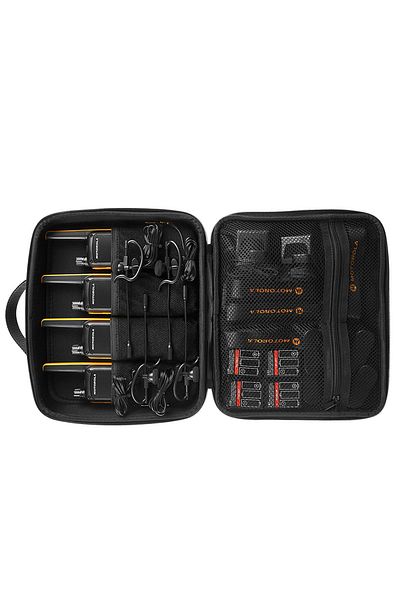 PNI Portable PMR radio station Motorola TALKABOUT T82 Extreme Quad set with 4 pcs