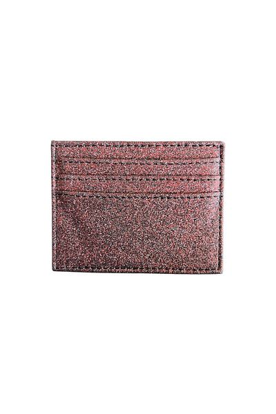 stravis Glitter Red Card Holder