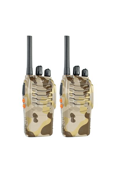 PNI PMR R40 Camo portable radio station, set of 2, 0.5W, 16 programmable