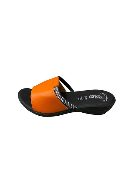 POLEX Papuci de vară cu toc pană pentru femei