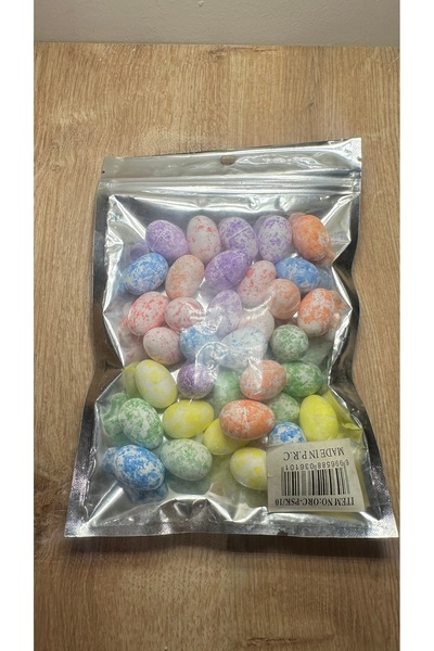 party world Renkli Strafor Paskalya Yumurtaları – Dekoratif Paskalya Süsü