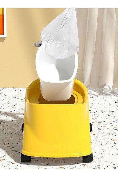 Cady One Non-Slip Splash Guard Toilet Training Seat for Toddlers with Removable Toilet Bowl