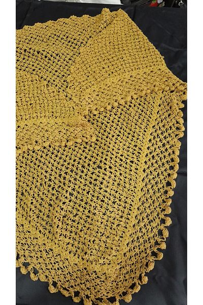 Papatyam Hand Knitting: Çayşan Crochet / Bridal Shawl / Organ Shawl / Handmade Shawl