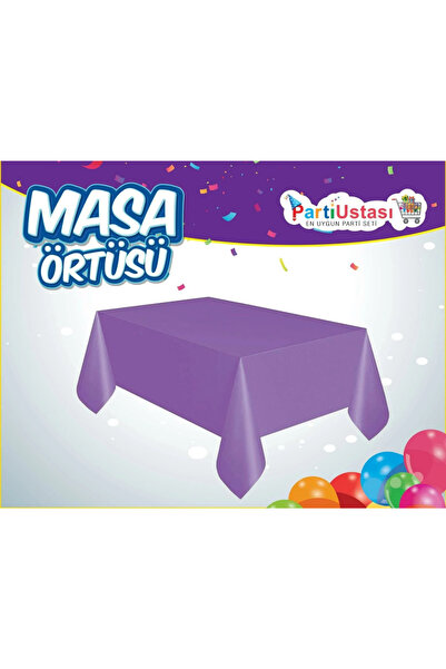 Tek Kullanımlık Plastik Doğum Günü Masa Örtüsü – 120x180 cm