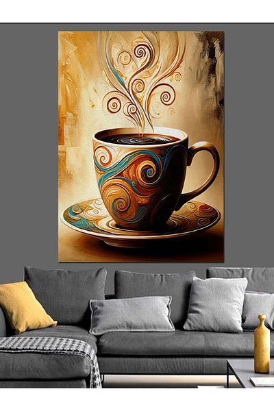 Tablomega Cupa Decorativa Pânză Decorativă - Lemn MDF