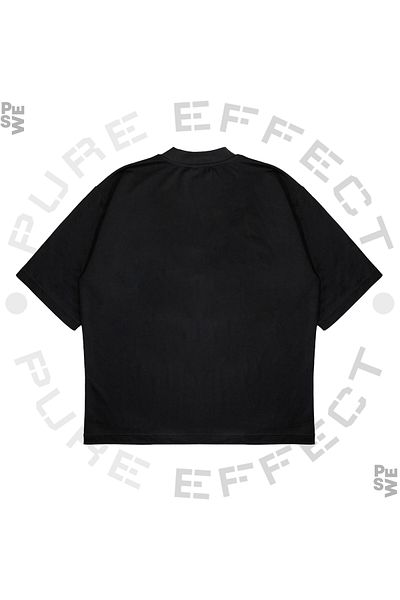 PURE EFFECT Μπλουζάκι Unisex Oversize Arabic Rap Star 70's με στάμπα Boxy Fit από χοντρό ύφασμα