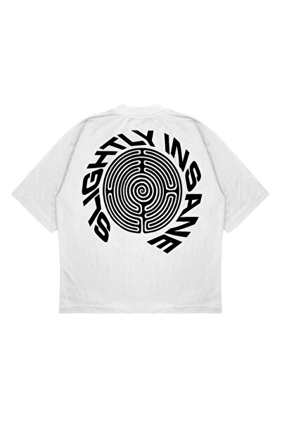 PURE EFFECT Unisex Oversize kroj Blago Ludo Štampano Kutasti Kroj Debeli Mate...