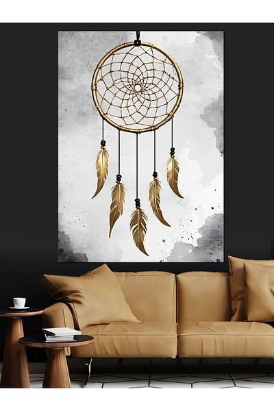 Tablomega Dream Catcher Decorative Canvas - Mdf Wooden Painting