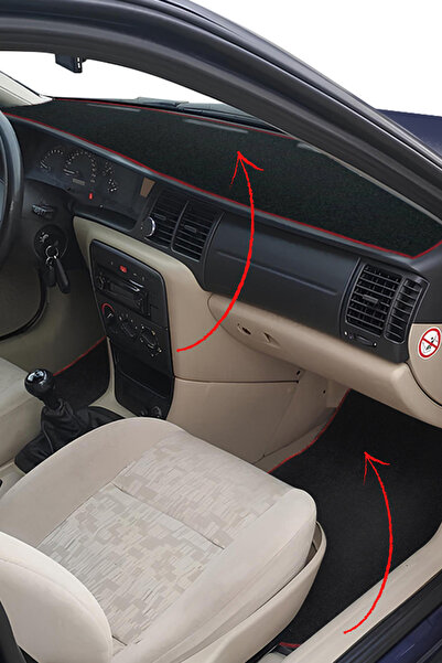TUSBA MARKET Opel Vectra B Kasa Nakışlı 5 Parça Araç Oto Halı Paspas | Opel V...