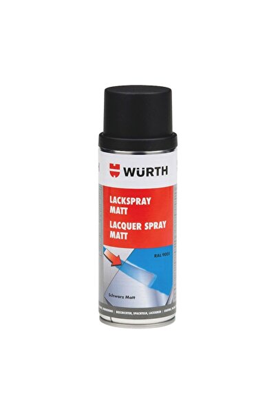Würth SPREY TAMPON BOYA MAT SİYAH 400 ML