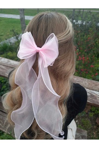 EliraToka Femei - Fete Lungă Organza Tulle Coada Fundă Cataramă Încuietoare automată