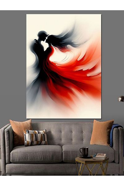 Tablomega Colorful Dancer Decorative Canvas - Mdf Wooden Painting