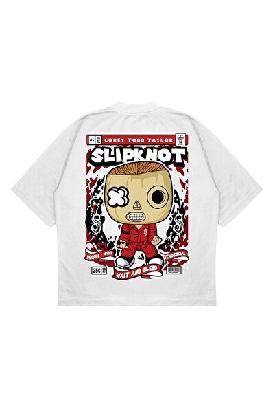 PURE EFFECT Unisex Oversize kroj Slıpknot ruksak Štampano širokog kroja od de...