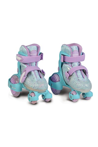 OEM Patine cu rotile BYOX Little Beetle Frozen Girl Mov, Marimi reglabile 26-29