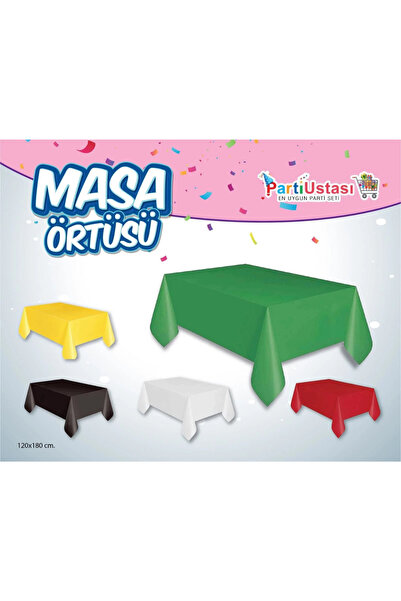 Tek Kullanımlık Plastik Doğum Günü Masa Örtüsü – 120x180 cm