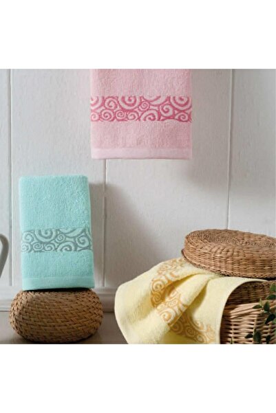 MAXSTYLE Prosop de bucătărie din bumbac Circle 3 bucăți 30x50cm 196681