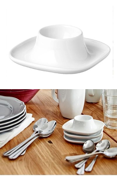 IKEA Κύπελλο αυγού, Πορσελάνινο Κύπελλο αυγού, 2 Τεμάχια, 10x10 εκ