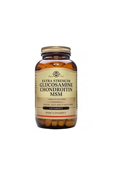 Solgar 120 Tablets Glucosamine Chondroitin Msm - Comfortable Tabeletti