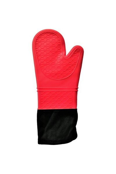 Penguen Karamela Large Size Silicone Oven Mitt 40 cm