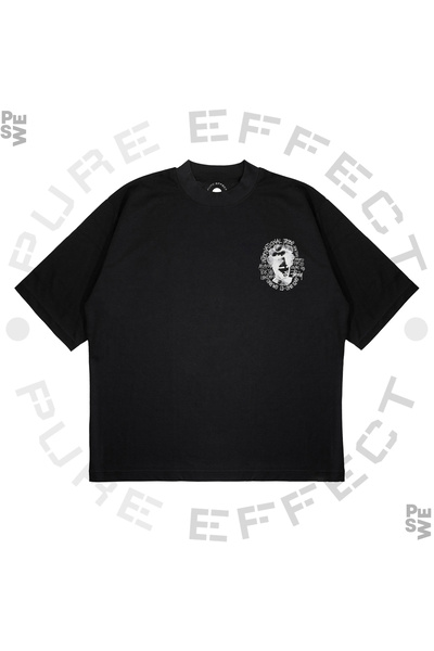 PURE EFFECT Unisex majica sa širokim krojem i debelim materijalom (240gsm) sa...