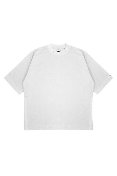 PURE EFFECT Tricou unisex oversize, imprimat pentru fotografiere la școală, cu croiala groasă