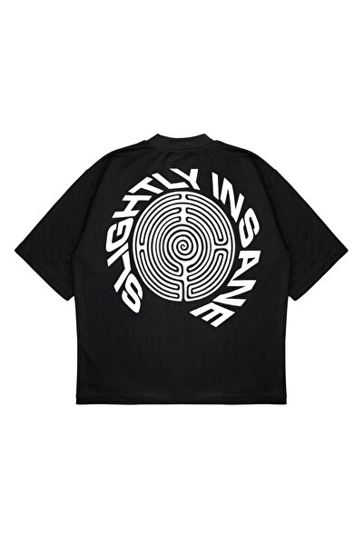 PURE EFFECT Unisex Oversize kroj Blago Ludo Štampano Kutasti Kroj Debeli Mate...