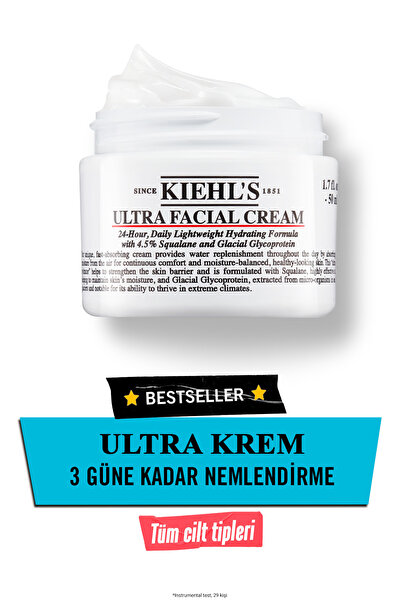 Kiehl's Benzersiz Aydınlık Bir Görünüme Sahip Cilt İçin Besleyici Günlük Krem...