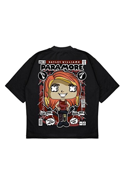 PURE EFFECT Unisex Oversize kroj Paramore ruksak Štampano čvrste kroje, debeo...