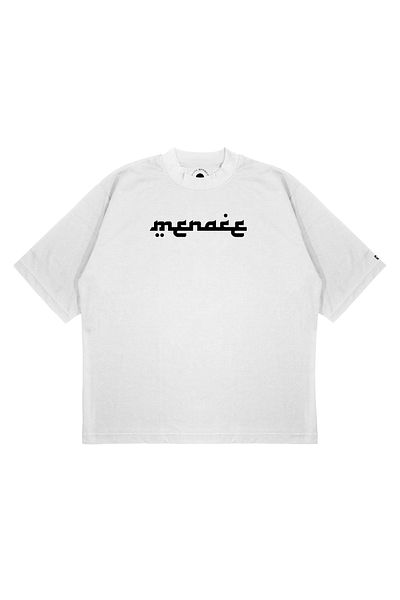 PURE EFFECT Μπλουζάκι Unisex Oversize Maniac Stray Kids με εμπριμέ μπλουζάκι με χοντρό ύφασμα
