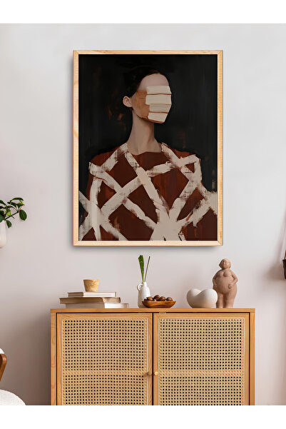 woodhomeworks Tek Bohem Salon Ofis Dekor Tablo Ttk