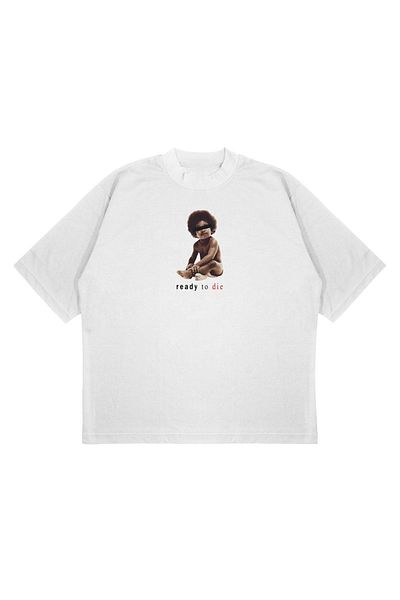 PURE EFFECT Unisex Oversize B.i.g. Μπλουζάκι Boxy Fit Χοντρό ύφασμα