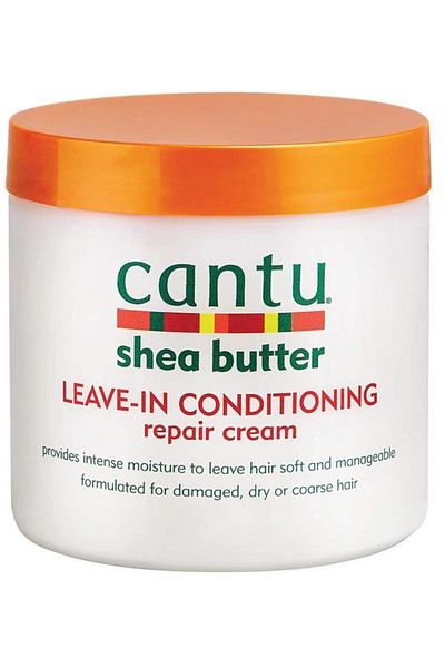 Cantu زبدة الشيا غير الشطف للعناية بالشعر وكريم الإصلاح 453 غرام