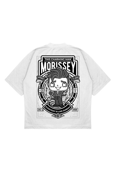 PURE EFFECT Unisex Oversize kroj Morrissey ruksak Štampano širokog kroja od d...