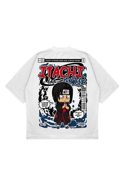 PURE EFFECT Unisex Oversize kroj Itachi ruksak Štampano širokog kroja od debe...