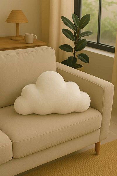 Plush Soft Decorative Plush Cloud Pillow - Throw Pillow - Cushion