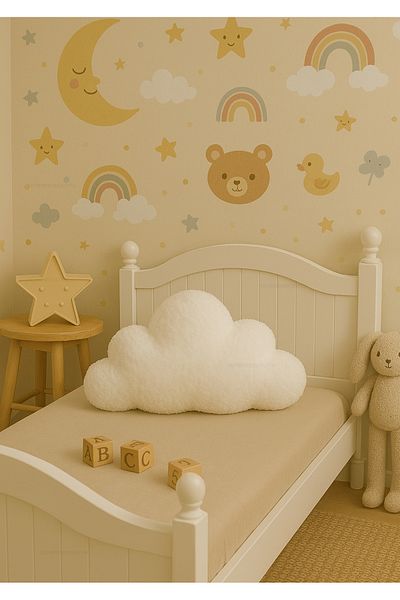 Plush Soft Decorative Plush Cloud Pillow - Throw Pillow - Cushion