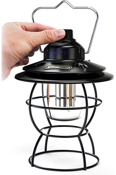 sgeteknoloji Retro Şarjlı Metal 300 Lümen 3 Renkli Kademeli Powerbank Özellik...