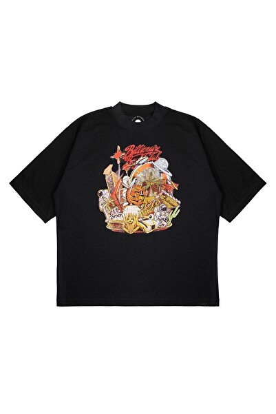 PURE EFFECT Tricou unisex oversize Billıonaıre Boys Club 1 cu imprimeu Boxy F...