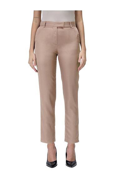Salt Attire Women's Formal Pants for Office Wear, Business Meetings & Smart Styling