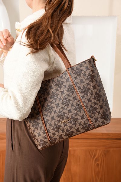 Cacharel Women's Large Size Hand and Shoulder Bag