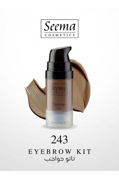 SEEMA سيما تاتو حواجب ضغاط ثبات 3 ايام لون-243