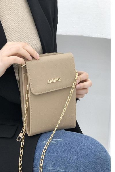 Armine 266 Women's Bag - Mink Laser