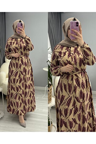 suphan tekstil ΓΥΝΑΙΚΕΙΟ ΦΟΡΕΜΑ ΒΙΣΚΟΥΡΑΣ ΜΕ ΚΟΥΜΠΙΑ ΟΛΟΤΟΥ ΤΟΥΡΙΚΟ