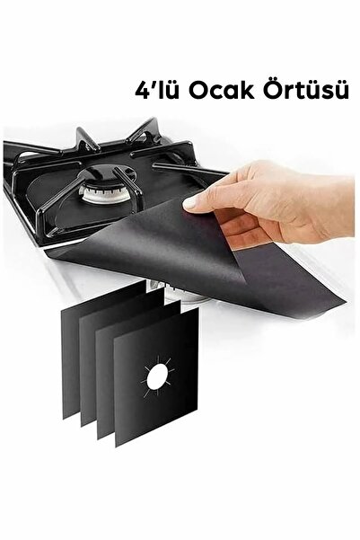Heredot 4 lü Ocak Koruyucu Ped Örtüsü MIT1194