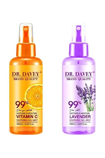 Dr. Davey دكتور دافي رذاذ جل مهدئ بفيتامين C مع رذاذ جل مهدئ باللا