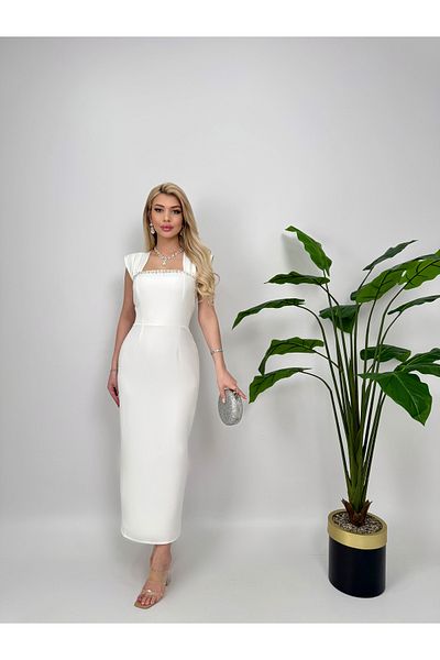 GİZONLY Free Dress with Stone Detail