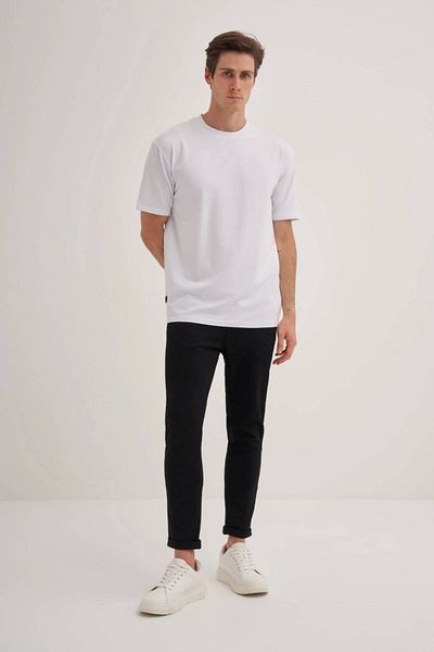 Cazador Άνετο μπλουζάκι Relax Fit Crew Neck Lycra